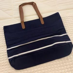 White House Black Market nautical bag